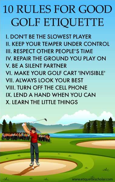 golf etiquette the child in all of us PDF