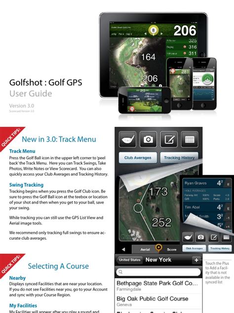 golfshot gps user guide Doc