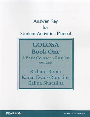 golosa workbook answers Epub