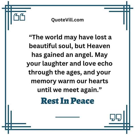 Gone Too Soon Rest In Peace Quotes