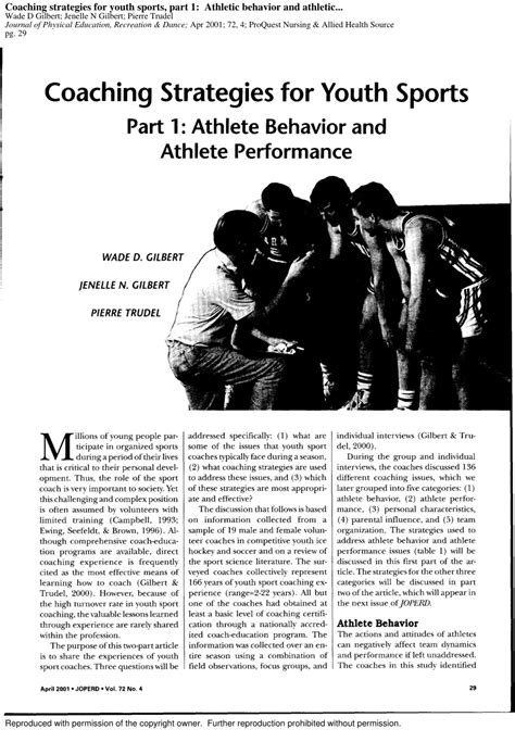 good news for young athletes winning strategies for sports and life Epub