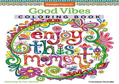 good vibes coloring book coloring is fun PDF