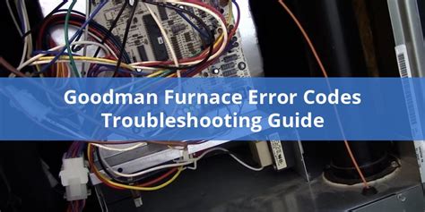 goodman furnace troubleshooting guide Doc