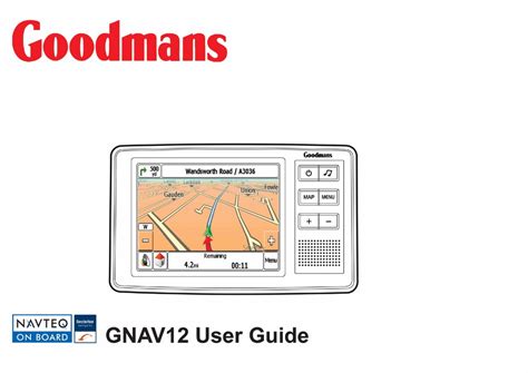 goodmans gnav12 user guide Reader