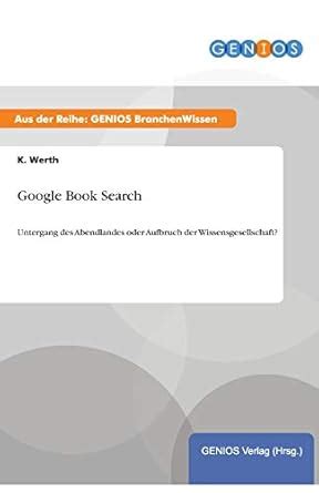 google book search abendlandes wissensgesellschaft Epub