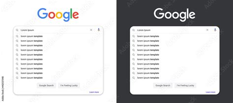 Google Searching Template