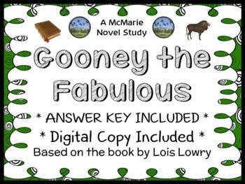 gooney the fabulous literacy unit PDF Doc