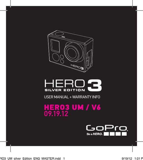 gopro hero3 silver user manual Reader