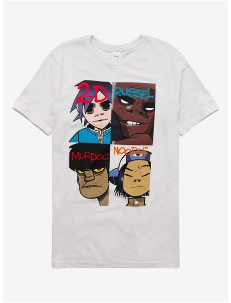 gorillaz shirt hot topic