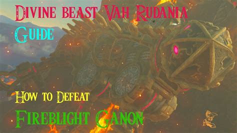 Goron Divine Beast Walkthrough