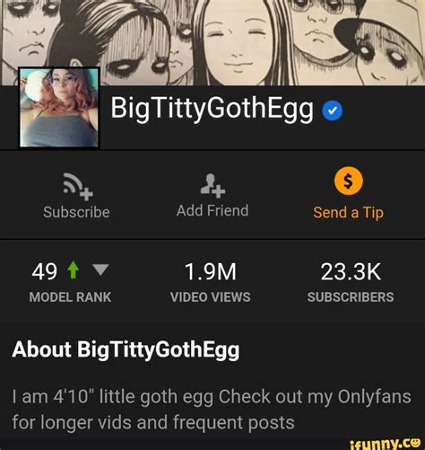 goth egg only fan