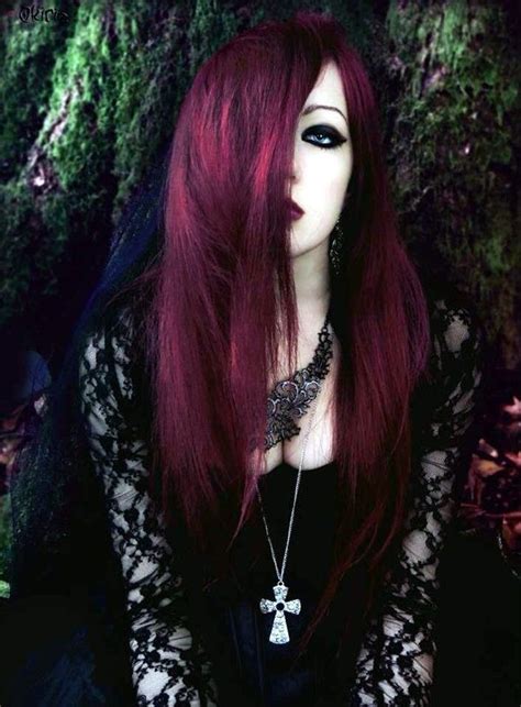 gothic hair color ideas