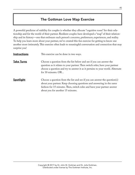 gottman-love-maps-questionnaire Ebook Reader