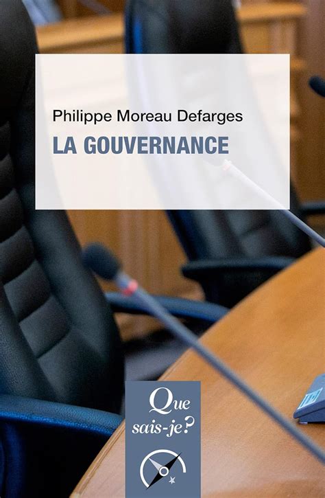 gouvernance philippe moreau defarges PDF