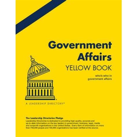 government affairs yellow book winter Epub