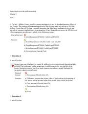 government and not for profit accounting chapter 5 solutions Doc