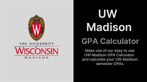 gpa calculator uw