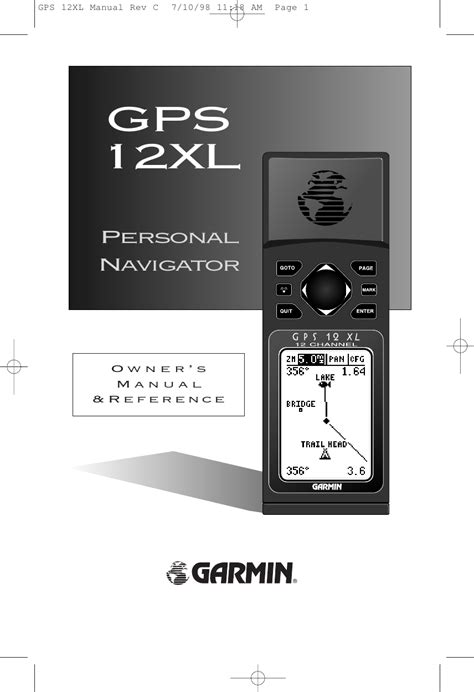 gps 12xl user manual Reader
