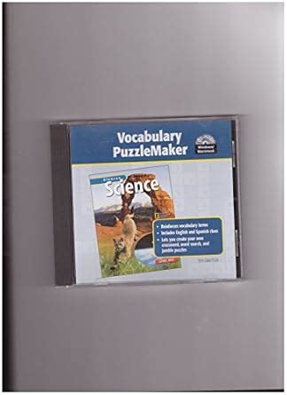 gpscience com vocabulary puzzlemaker answer key Kindle Editon