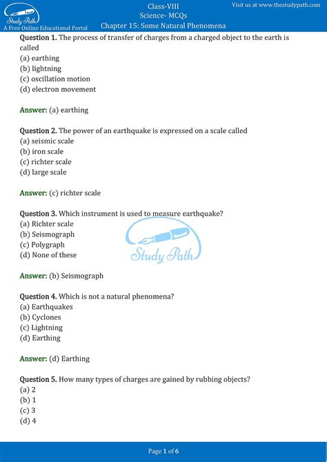 gpscience review 15 answers Epub