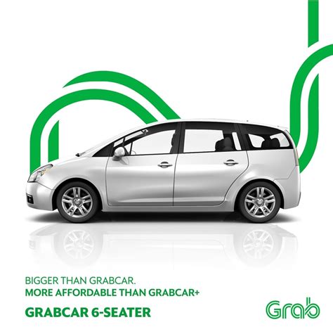 grab 6 seater car list singapore