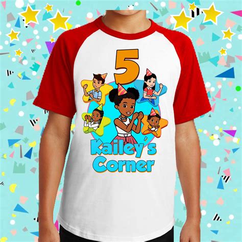 gracie's corner birthday shirts