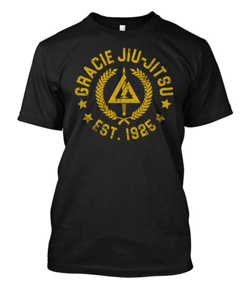 gracie jiu jitsu t shirt