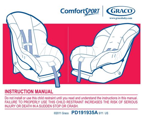 graco comfort sport instruction manual Doc