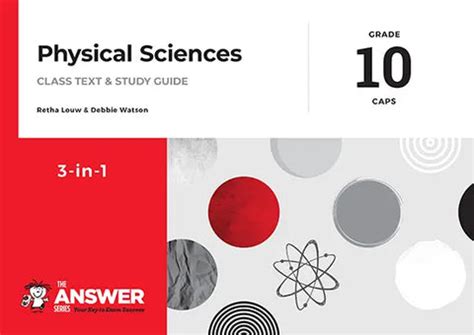 grade 10 caps answer series physical sciences Kindle Editon