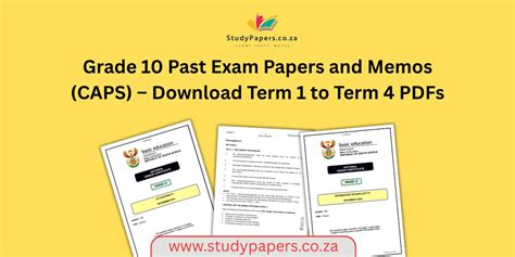grade 10 past exam papers PDF