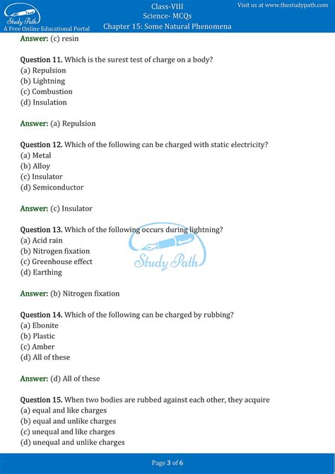 grade 11natural science question and answer Kindle Editon