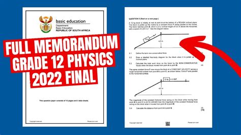 grade 12 2015 june physics memo Reader