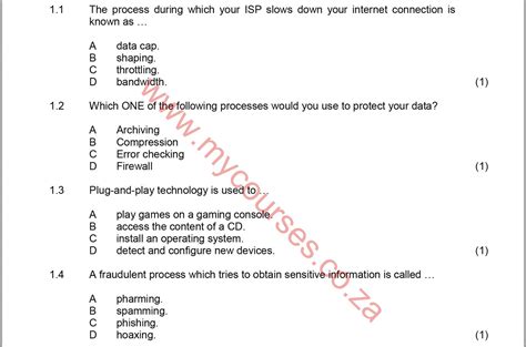 grade 12 cat theory exam papers Kindle Editon