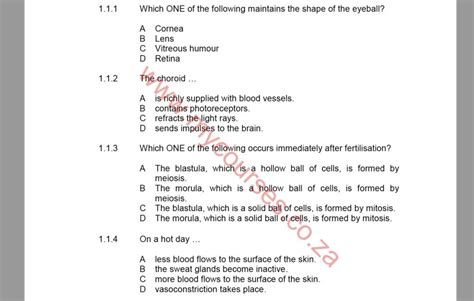 grade 12 life sciencepast exam papers Reader