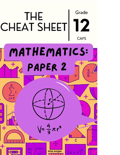 grade 12 mathematics paper 2 PDF