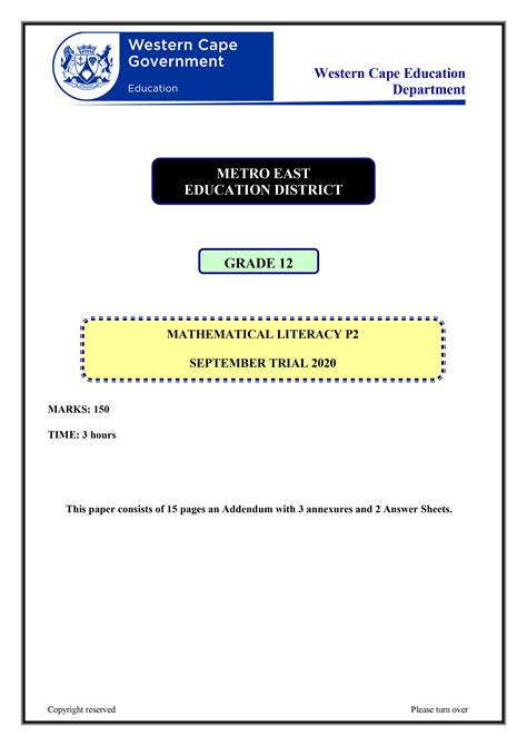 grade 12 north west trial question papers and memo 2014 PDF Kindle Editon