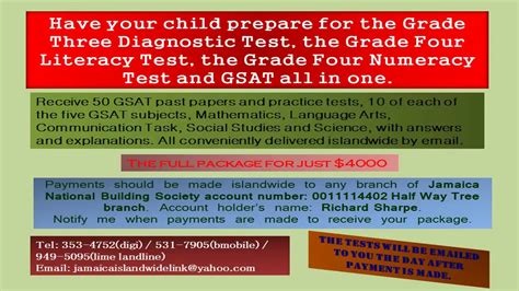 grade 4 literacy test past papers PDF