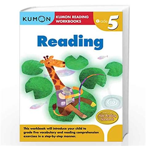 grade 5 reading kumon reading workbooks Reader
