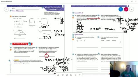 grade 6 go math homework answer key Kindle Editon