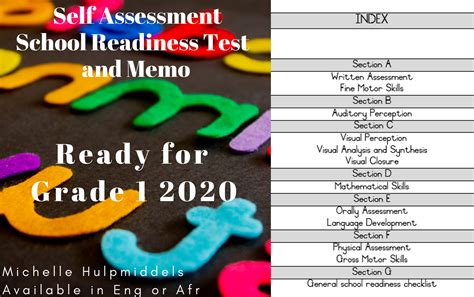 grade r school readiness test memorandum pdf Kindle Editon