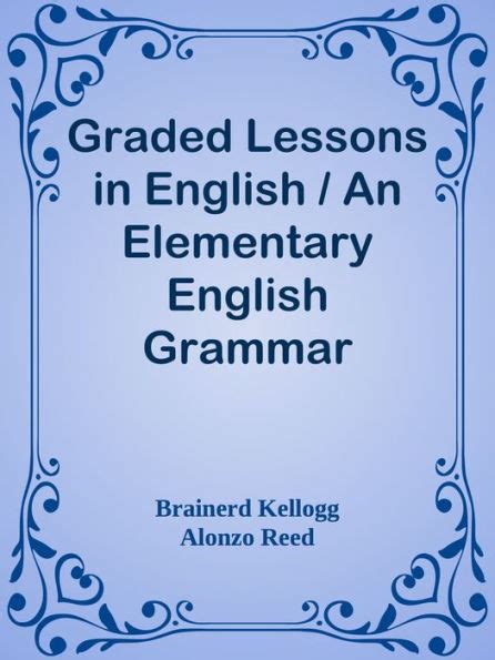 graded lessons english brainerd kellogg Kindle Editon