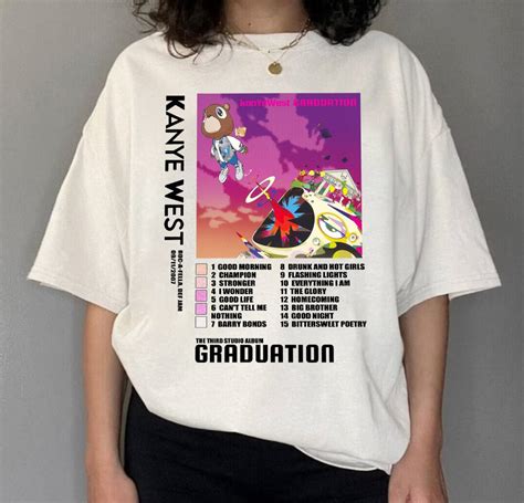 graduation kanye west t shirt