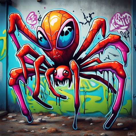 graffiti spider