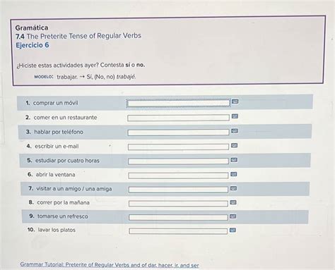 gramatica regular preterite verbs answer Epub