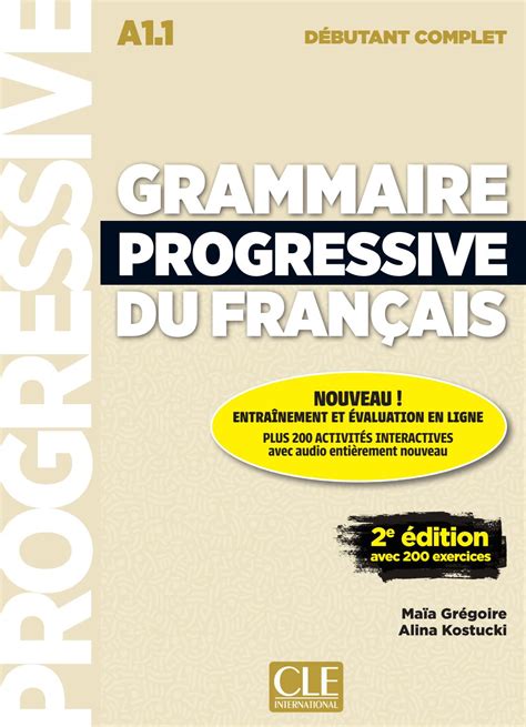 grammaire progressive du francais niveau debutant corriges pdf PDF
