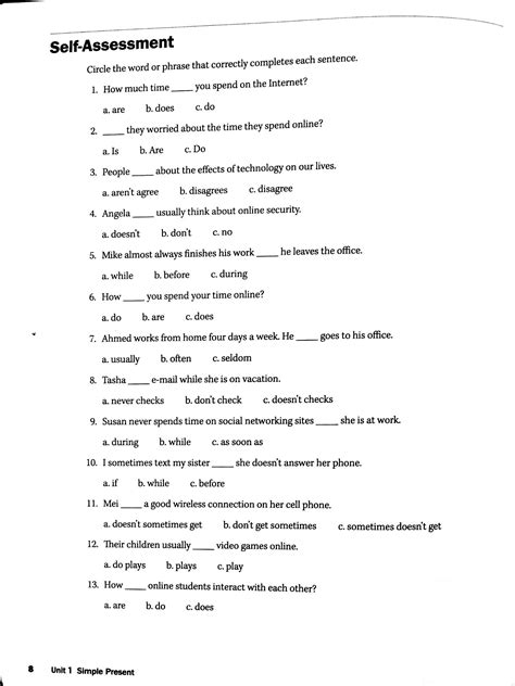 grammar and beyond 2 test with answer PDF