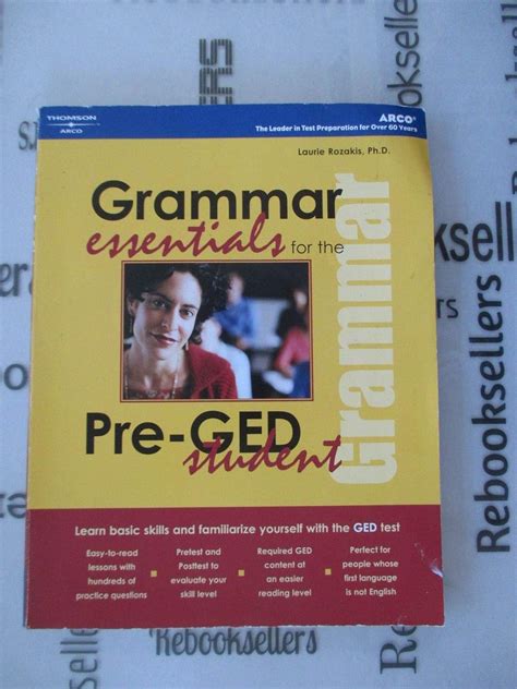 grammar essentials for pre ged student essentials for the pre ged student Kindle Editon