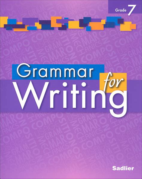 grammar for writing workbook answers grade 7 Epub