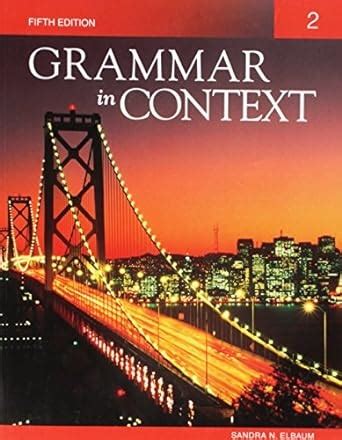 grammar in context 2 5th edition PDF
