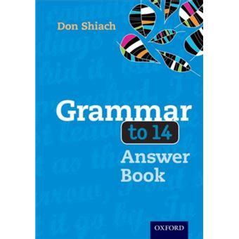 grammar to 14 answer book third edition PDF